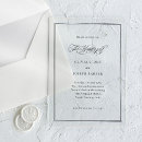 Search for formal text wedding invitations Modern and minimalist