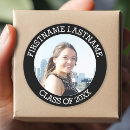Search for graduation name stickers Minimal