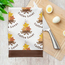 Search for coffee lover tea towels Illustration