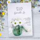 Search for jar of daisies invitations Floral