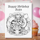 Search for jumbo birthday cards Girl