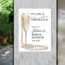 Search for pearl wedding posters Pearls and prosecco