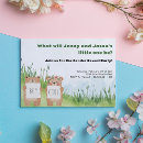 Recherche de cute gender reveal invitations Ours en peluche