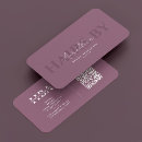 Search for hair braiding business cards Pink