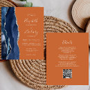 Search for orange silver invitations Elegant