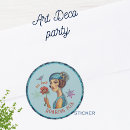 Search for deco style stickers Roaring twenties