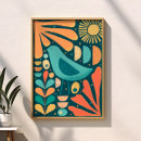 Recherche de oiseau abstrait posters Feuilles