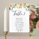Search for peach flower wedding table cards Elegant