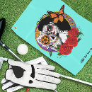 Search for skull golf towels Red