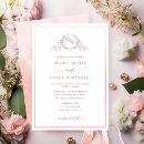 Search for salmon wedding invitations Watercolor