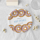 Search for blue donut plates Baby sprinkle