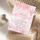 Search for hot air balloon invitations Oh baby