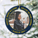 Search for gold and navy blue ornaments Graduation