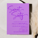 Recherche de sixty anniversaire invitations Fête d'anniversaire