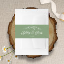 Search for sage green wedding stationery Spring summer fall