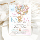 Search for bearly wait gender reveal invitations Blue or pink