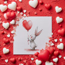 Search for cute rabbit valentines day cards Girly