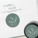 Search for monogram envelope seals Elegant