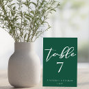 Search for cursive table cards Modern