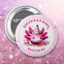 Recherche de axolotl mignon badges Rose