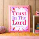 Search for trust in the lord posters Christian