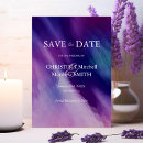 Search for purple waves invitations Watercolor