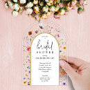 Search for arch bridal shower invitations Watercolor floral