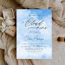 Recherche de clouds bridal shower invitations Nuage neuf nuptiale