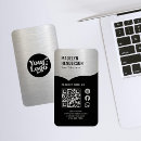 Recherche de médiateurs cartes visite Code qr