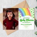 Recherche de trèfle chanceux invitations Pour enfants