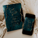 Search for teal blue save the dates Trendy