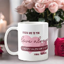 Search for happy valentines day best friend mugs Boyfriend
