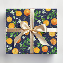 Search for orange fruit wrapping paper Green leaves