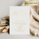 Search for wedding reception invitations Minimalist