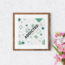 Search for addicted posters Typography