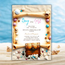 Search for treasure chest invitations Ocean