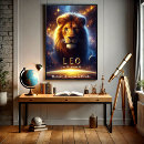 Search for leo zodiac posters Lion