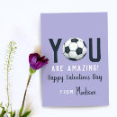 Search for soccer valentines day cards Cute