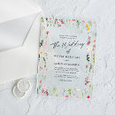 Search for boho floral wedding invitations Bohemian