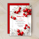 Search for red and silver birthday invitations Chic