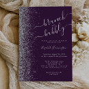 Search for purple and silver bridal shower Glam