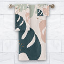 Search for tropical bath towels Monstera