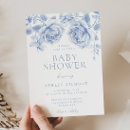 Recherche de floral baby shower garçon invitations Vintage