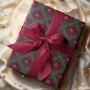 Search for black floral wrapping paper Dramatic