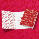 Search for red heart pattern cards Red and white