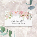 Recherche de fleur de pivoine cartes visite Rose pâle