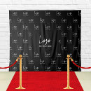 Search for step and repeat backdrops Business logo
