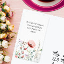 Search for wild flowers return address labels Bridal shower