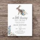 Recherche de bunny baby shower invitations Moderne