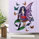 Search for fairy shower curtains Butterflies